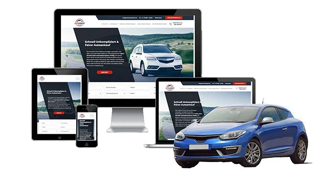 ankauf mobil waldmohr Ankaufseite mobil – Autoankauf Waldmohr mit rotem PKW